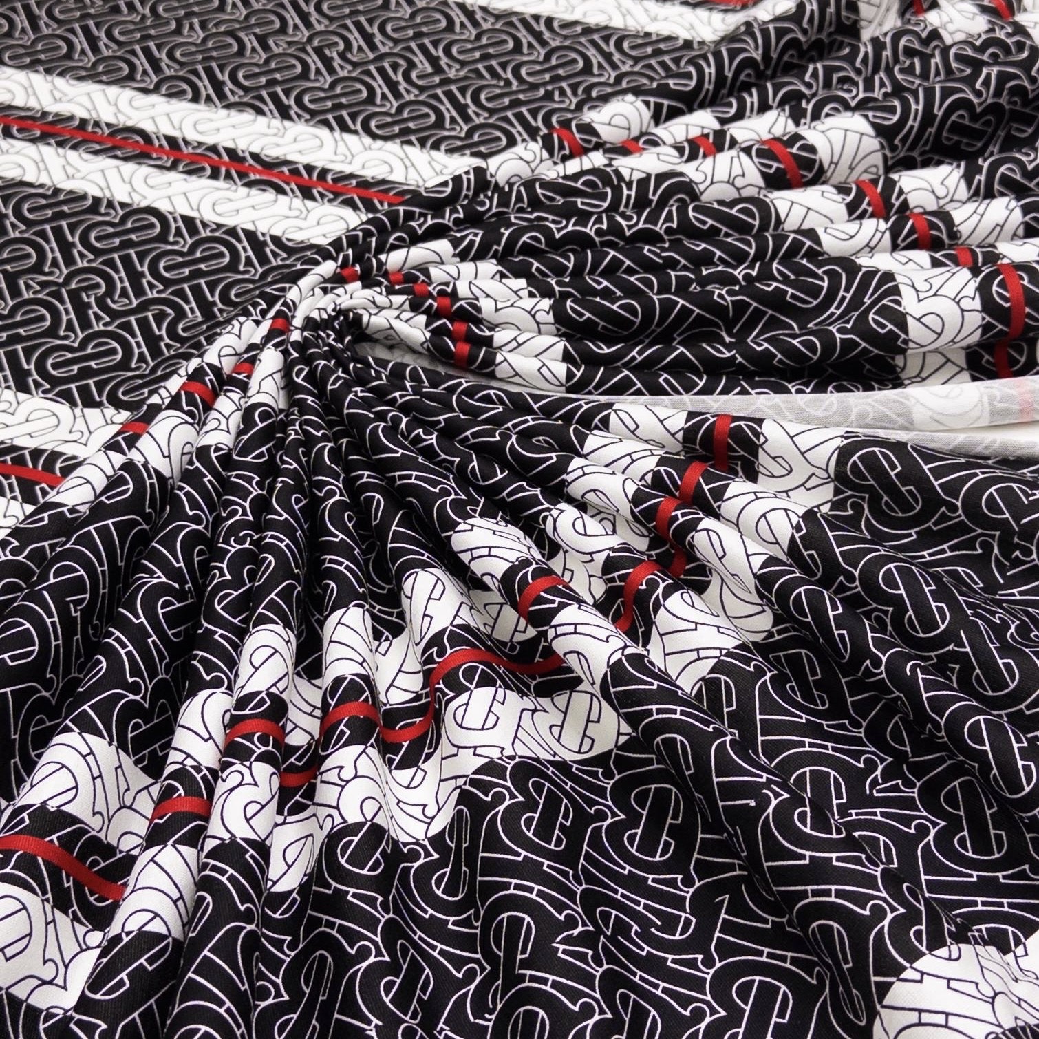 Трикотажное полотно Burberry