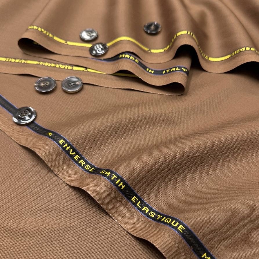 Костюмная ткань креп-сатин