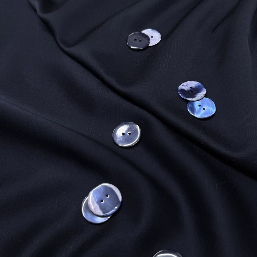 плательная чёрная вискоза синтет волокно ш. 140