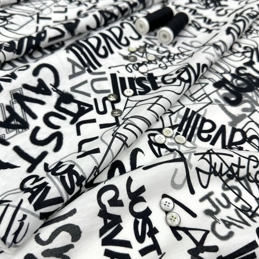 Трикотажное полотно Версаче , хлопок 100% , шир 135