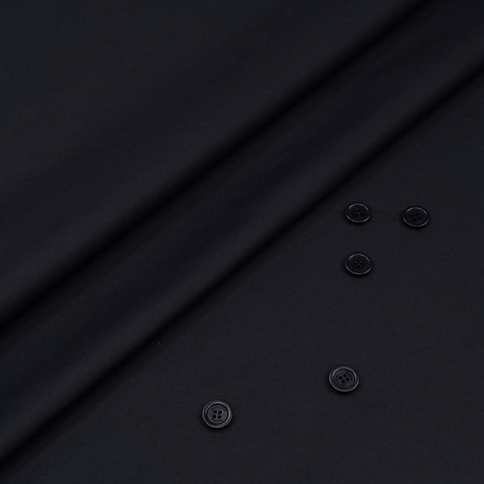 Плательно-сорочечн Валентино черный шир 150 см.