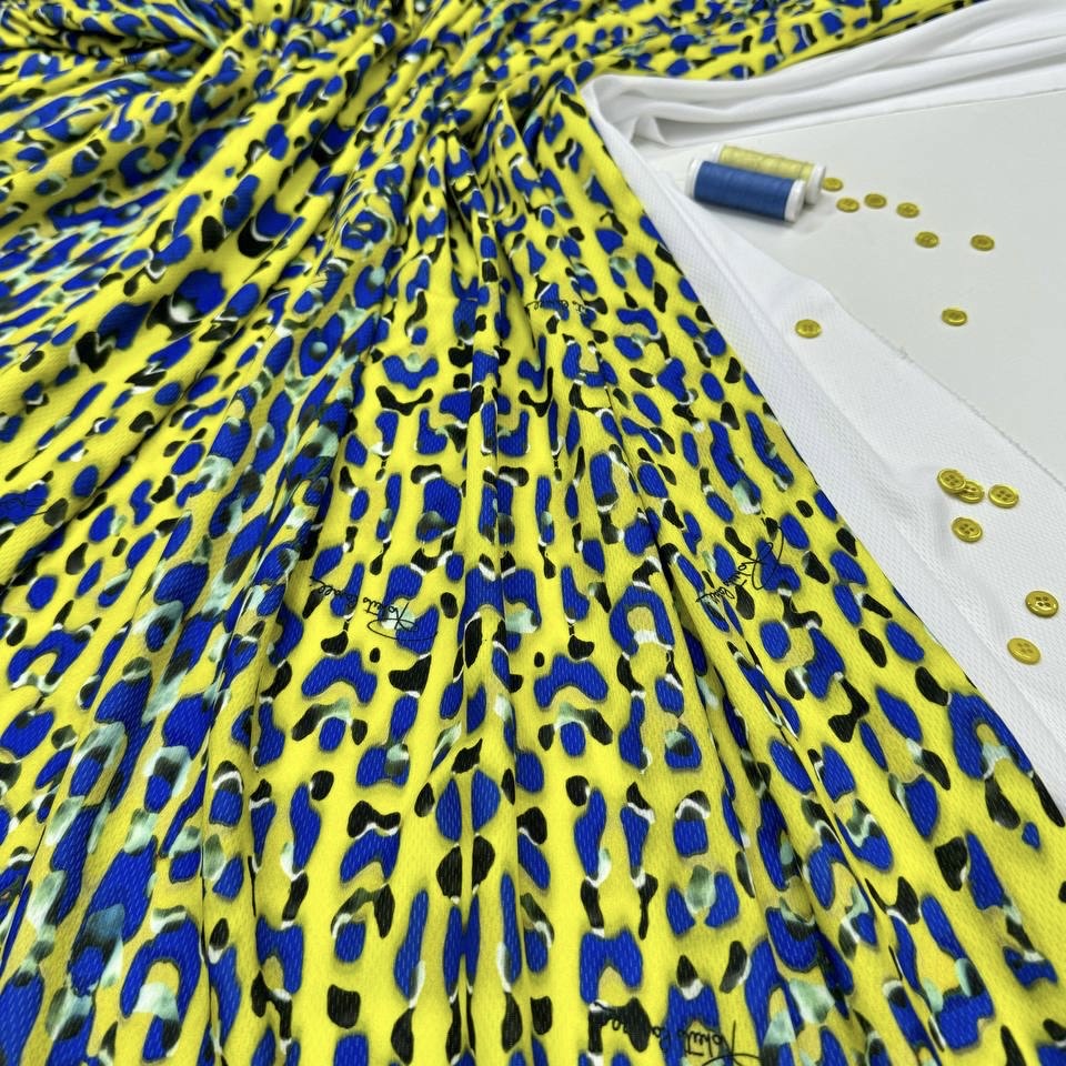 Трикотаж Р.Кавалли, п\э 100%, ширина 135 см