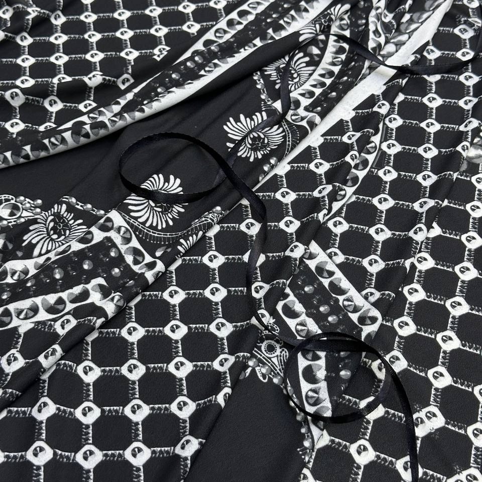 Трикотаж Р. Кавалли, вискоза 100%, купон 195*155 см