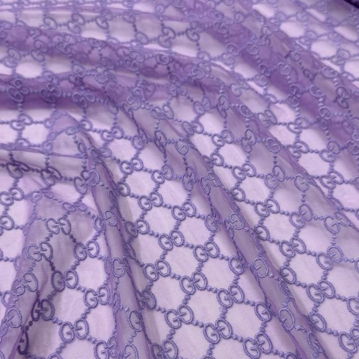 Сетка с вышивкой Gucci