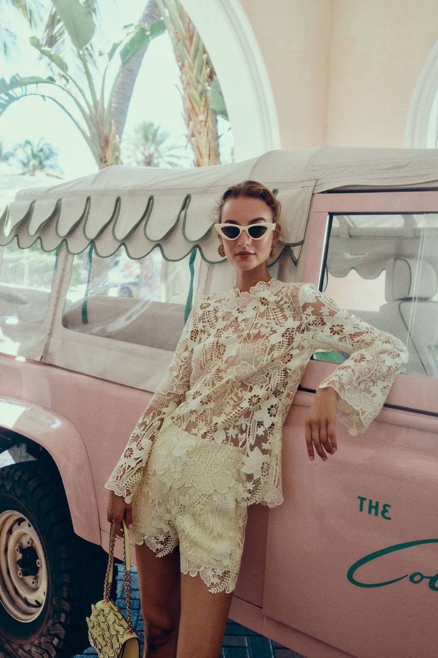 Кружевное полотно Ermanno Scervino