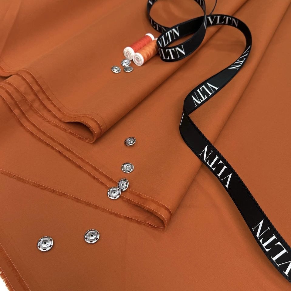 Тренчевая двуслойная ВО Лоро Пиана, хлопок 100%, ширина 150 см