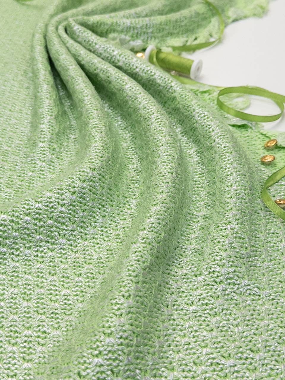 Трикотажное полотно с накатом