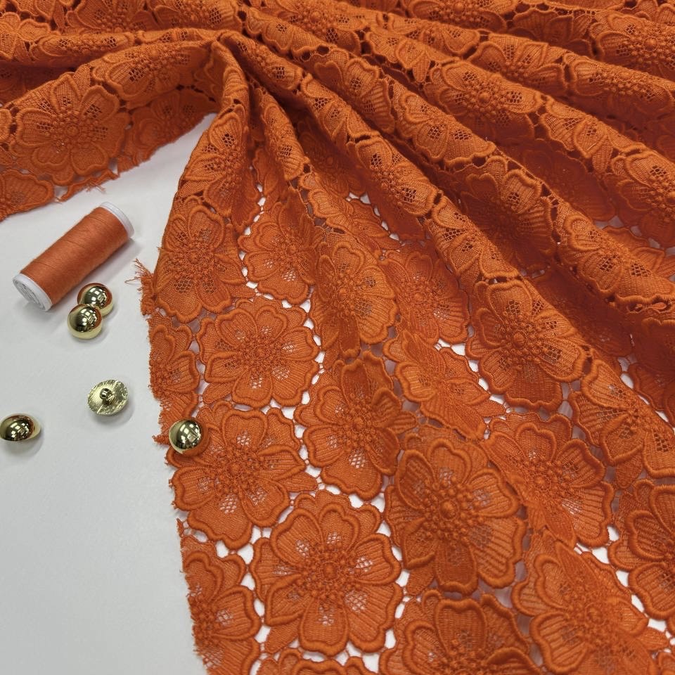 Кружево макраме Valentino, хлопок 100%, ширина 98 см