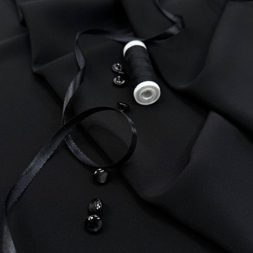 Плательная, шелк 98% эластан 2%, ширина 135 см