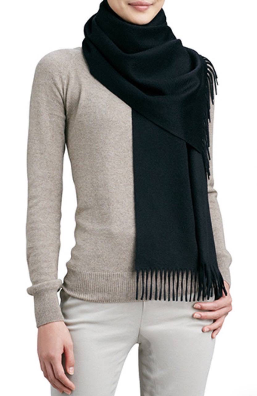 Шарф Лоро Пиана, кашемир 100%, размер 45*185 см